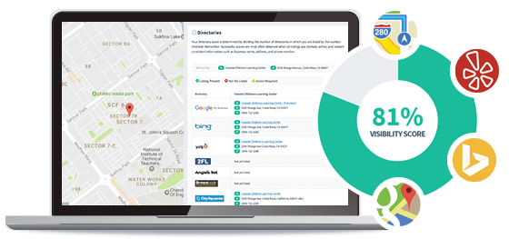SEOLocal local seo visibility score